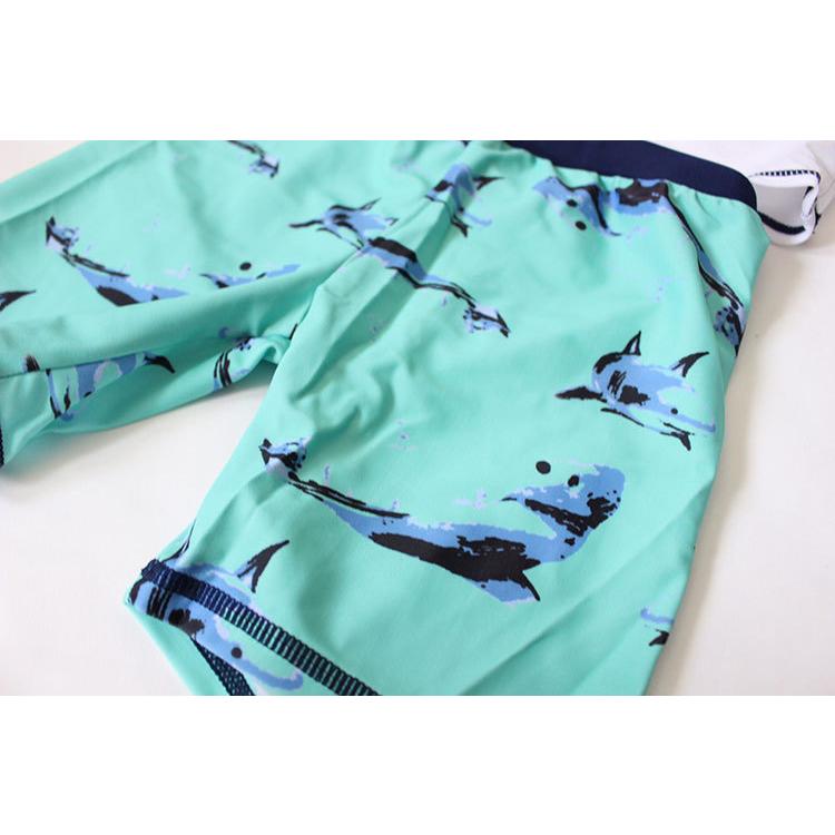 ベビー水着 水着 男の子 可愛い 夏 キッズ ベビー ベビー水着 赤ちゃん セットアップ キャップ付き 子供用 こども ジュニア 水遊び プール 海 80 90 100 110 |  | 05