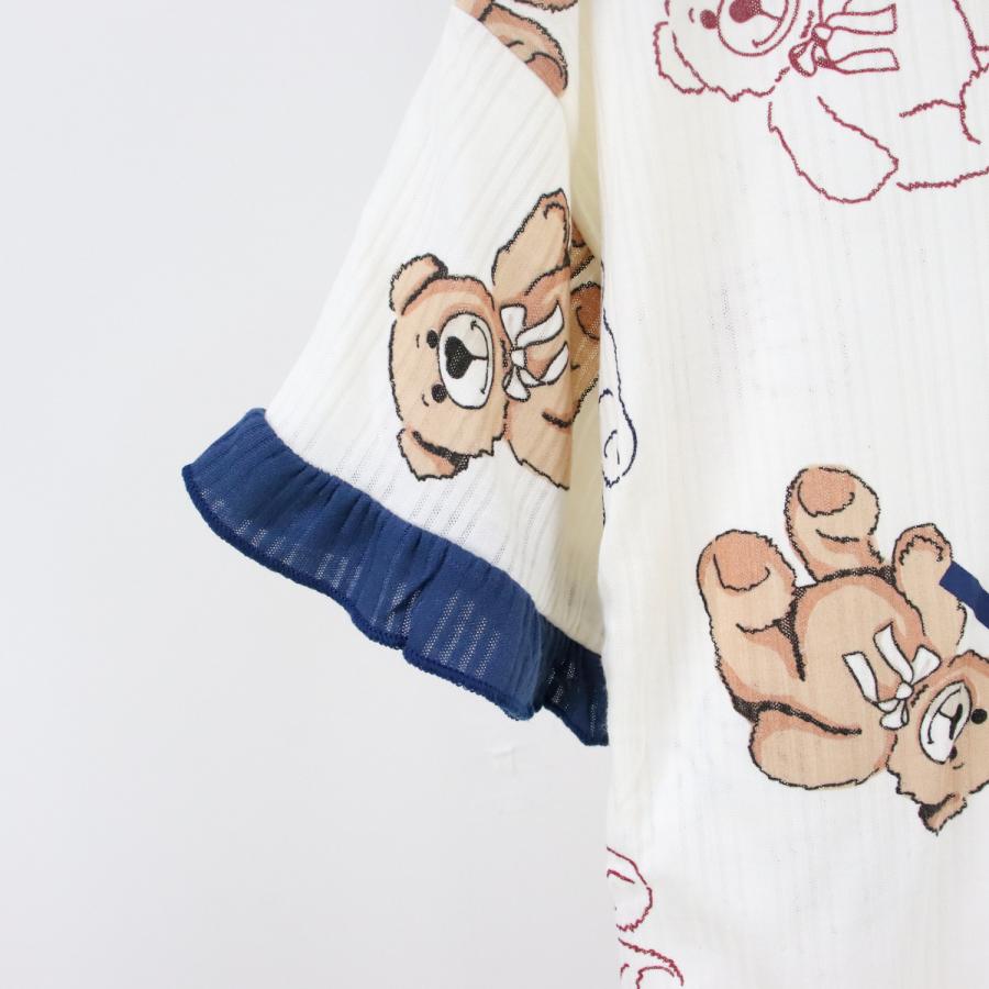 ルームウェア レディース パジャマ 部屋着 上下セット セットアップ 半袖 長ズボン 夏 春 秋 可愛い 薄手 修学旅行 入院 産後 旅行 外出 綿 |  | 10