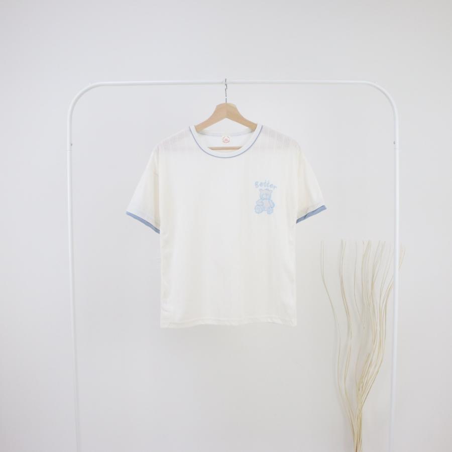 ルームウェア レディース パジャマ 部屋着 上下セット セットアップ 半袖 ロングパンツ 長ズボン 夏 春 秋 可愛い 薄手 修学旅行 入院 産後 旅行 外出 綿 |  | 03