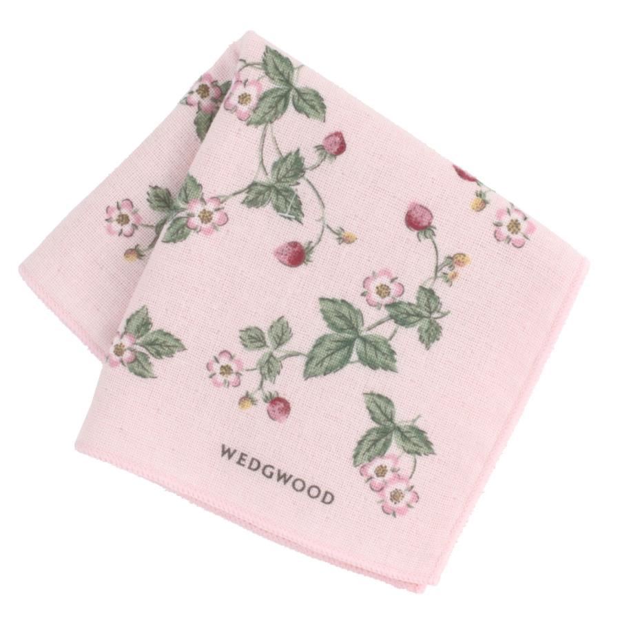 WEDGWOOD（ウェッジウッド） 表ガーゼ地裏タオルハンカチ ワイルド