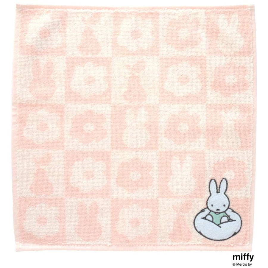 Miffy（ミッフィー） タオルハンカチ パウダーカラー ピンク