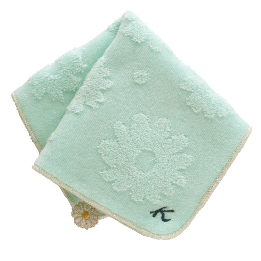 Kitamura（キタムラ） タオルハンカチ 0003 グリーン : ハンカチーフ