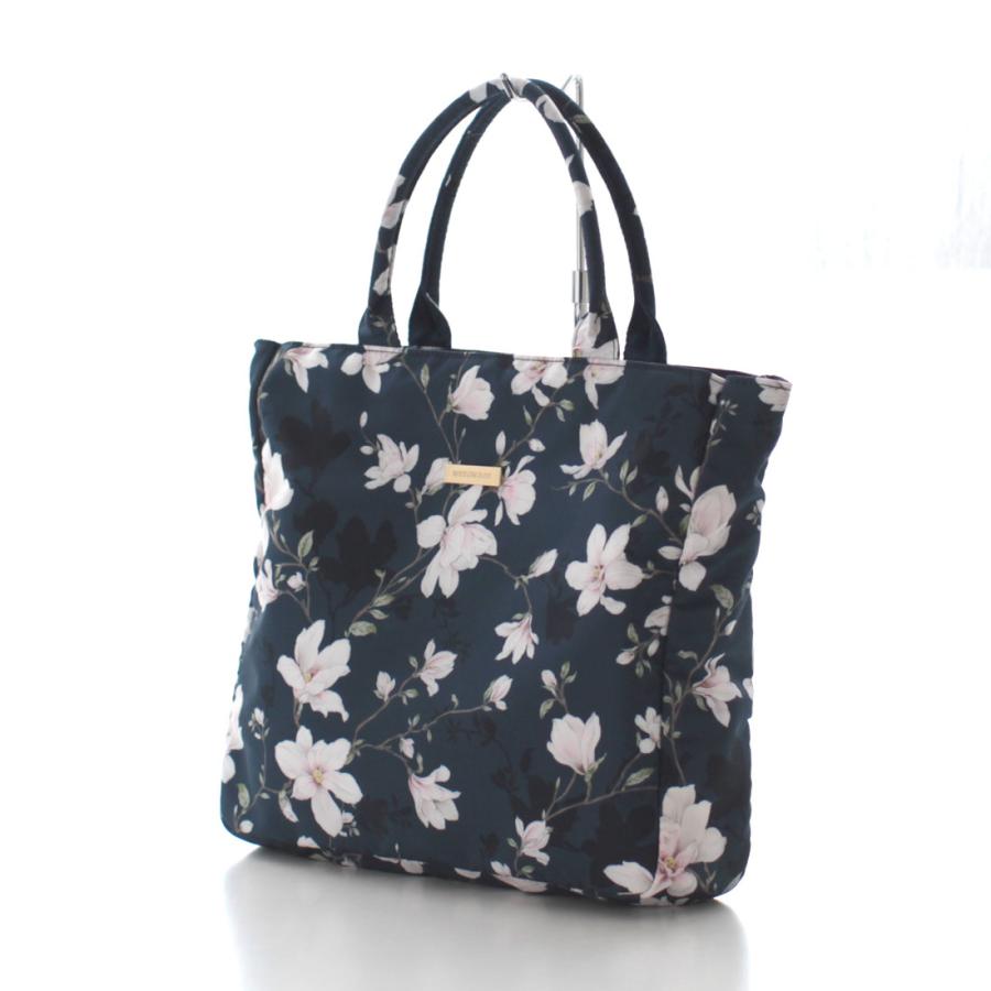 WEDGWOOD ウェッジウッド A4横長トートバッグ Magnolia マグノリア