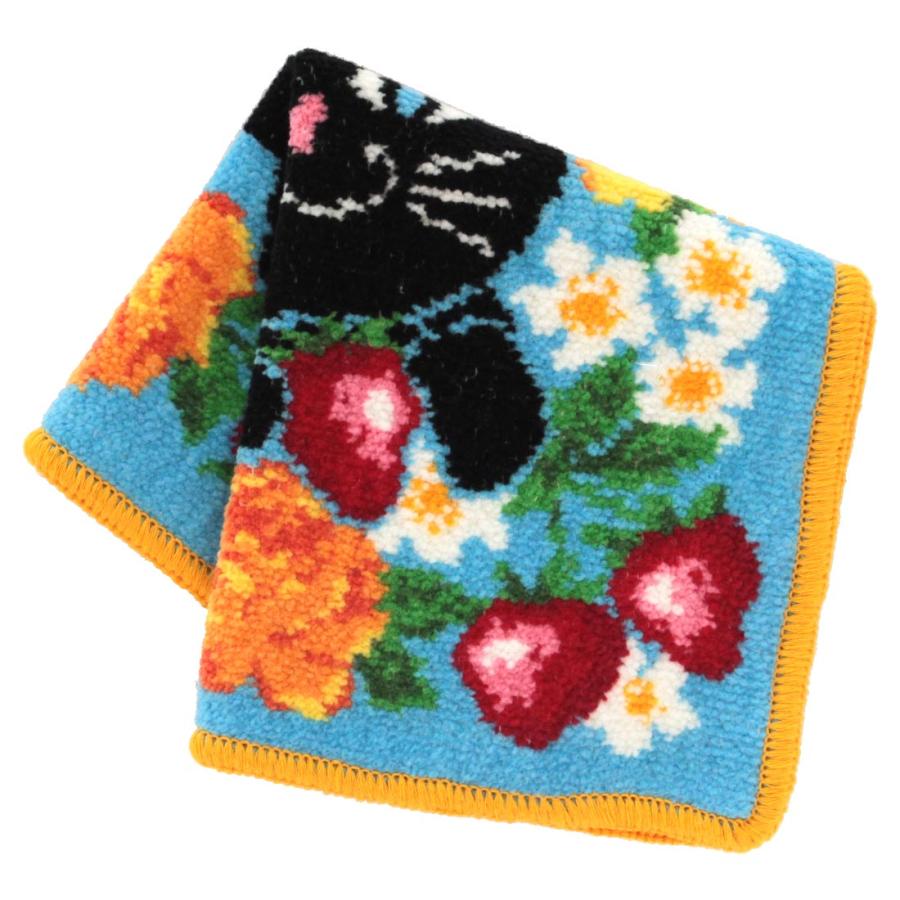売り切れました‼アナスイ☆ロ－ズチ－ク601 ANNA SUI（アナスイ） アナ スイ シェニール織 タオルハンカチ TITI