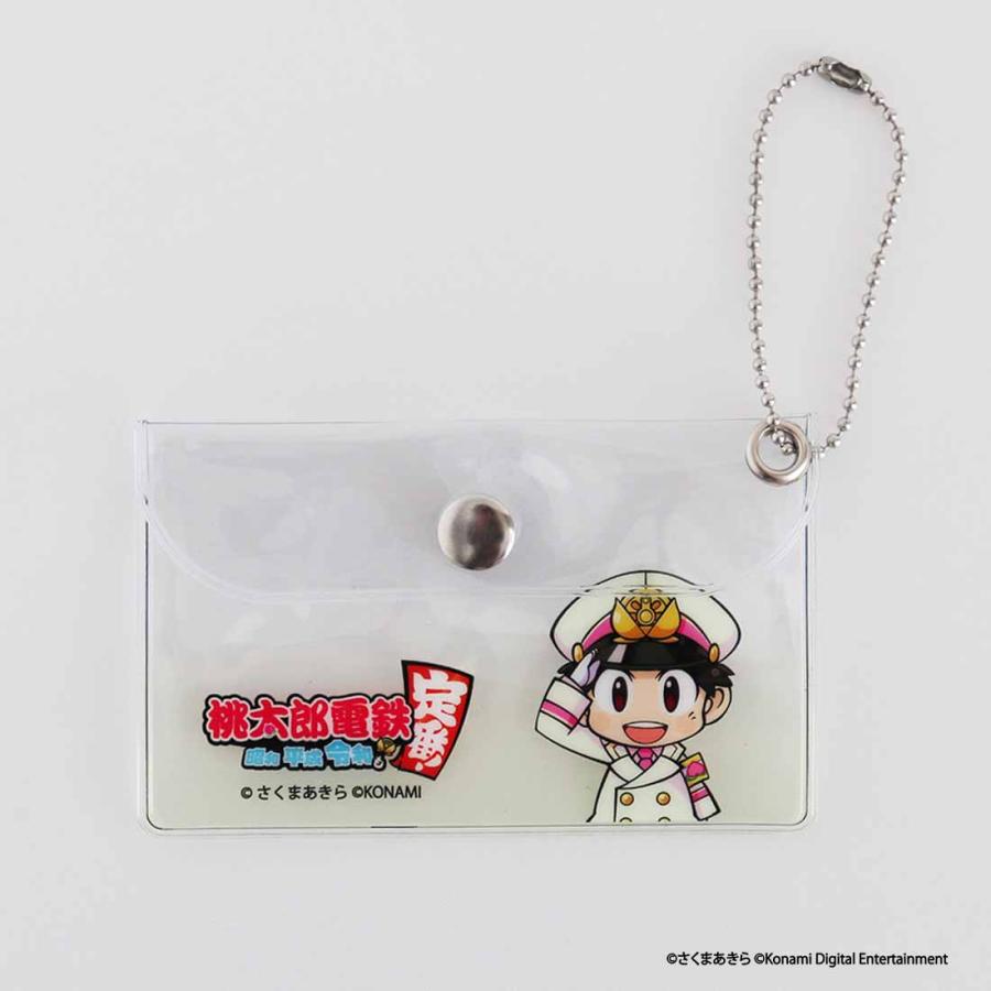 SALE ￥1430→￥550】62％OFF！ 【桃太郎電鉄】クリアポーチ 桃太郎柄