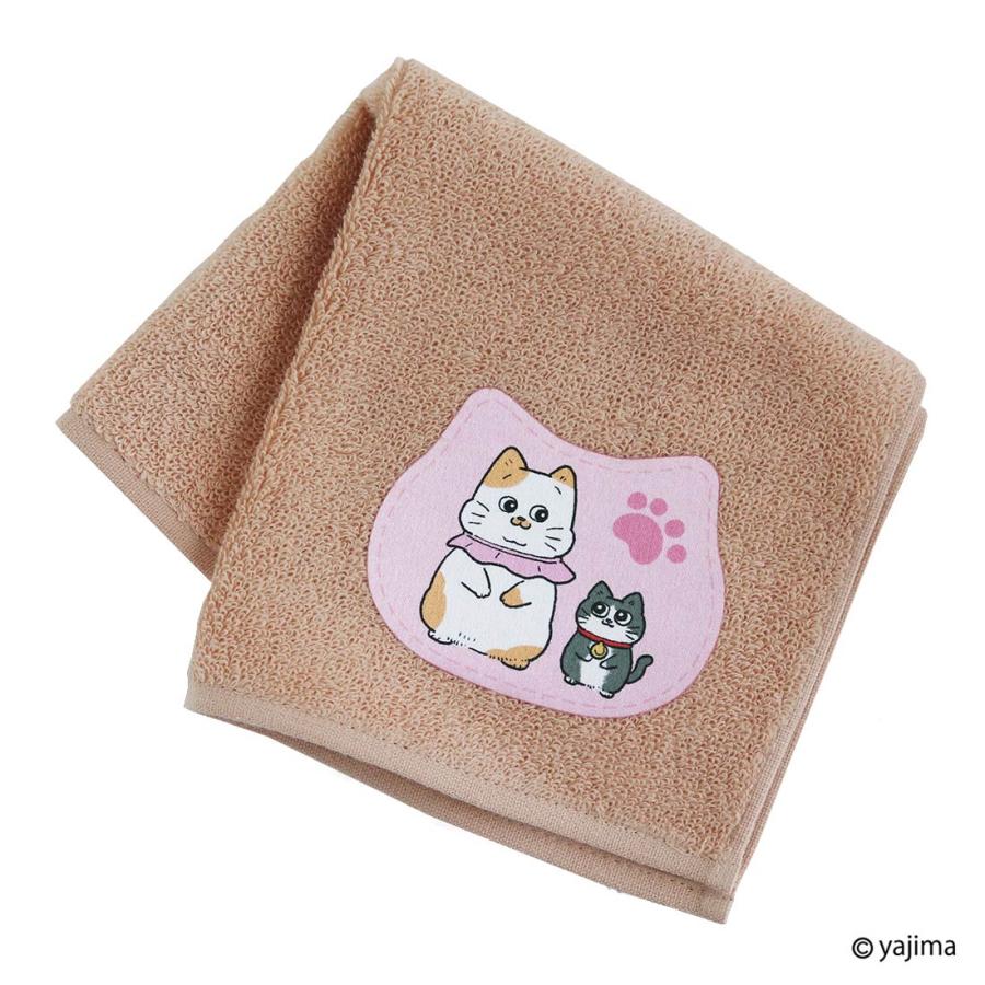 ねこに転生したおじさん タオルハンカチ プンちゃん&てぷちゃん  