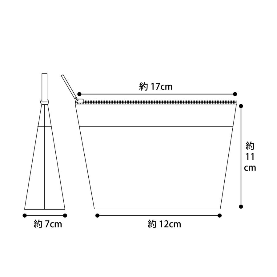 トッカ　ポーチ　0001　ブルー｜handkerchiefgallery｜02