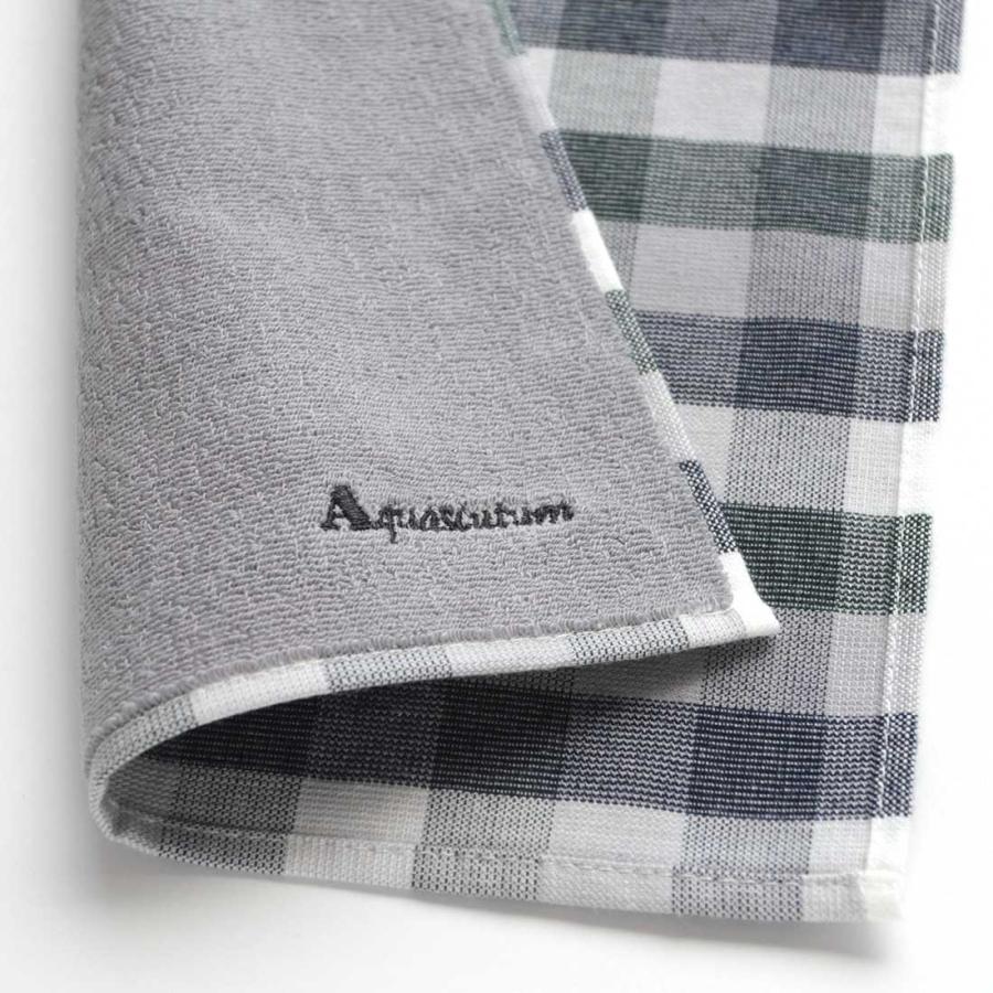 Aquascutum（アクアスキュータム） メンズ タオルハンカチ ヘム