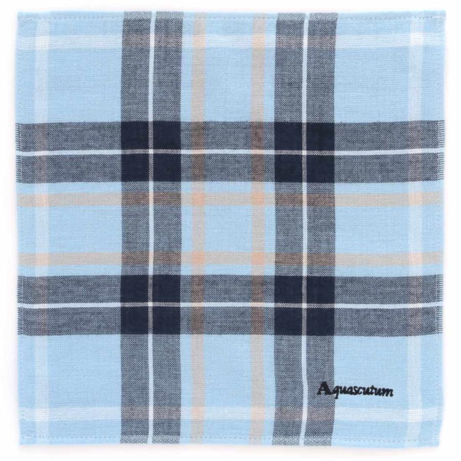 Aquascutum（アクアスキュータム） メンズ タオルハンカチ チェック