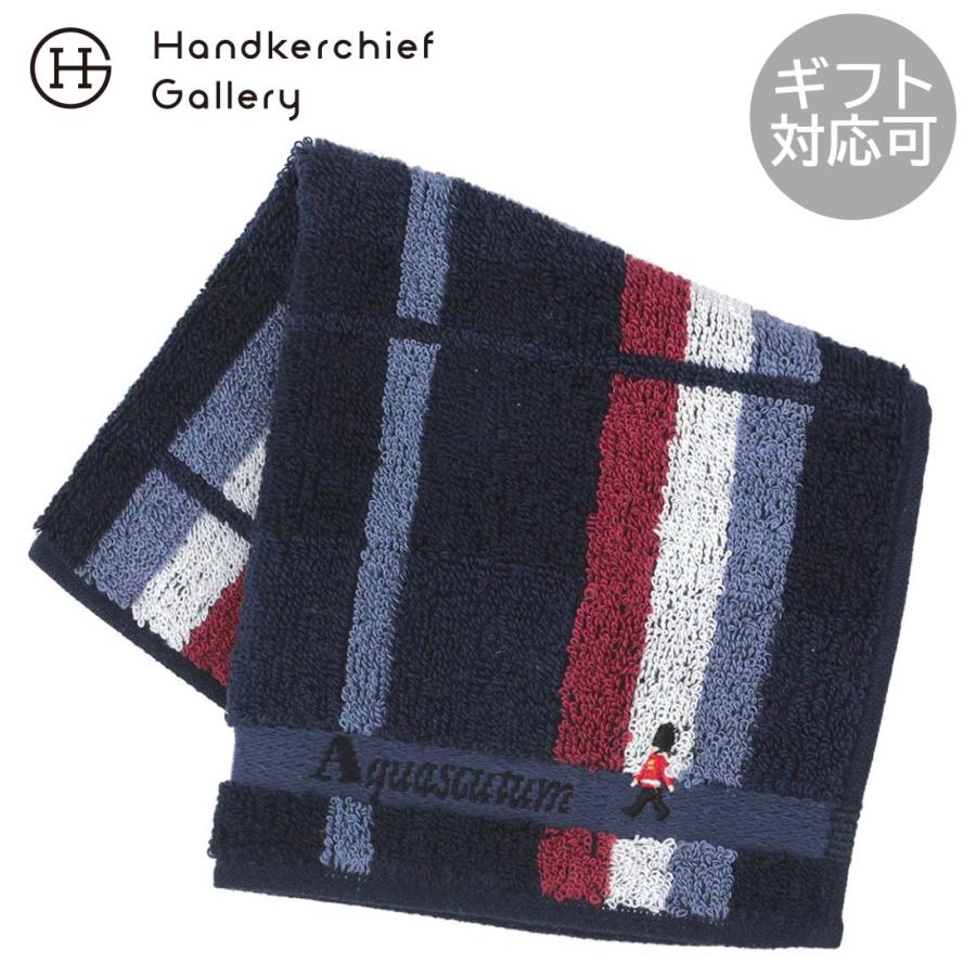 Aquascutum（アクアスキュータム） メンズ タオルハンカチ チェック