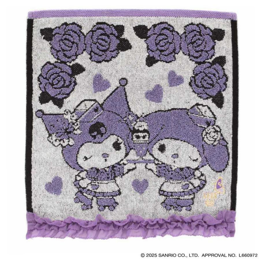 ANNA SUI（アナスイ） × マイメロディ クロミ 大判 タオルハンカチ