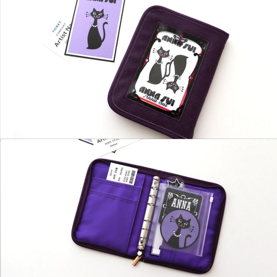 ANNA SUI アナ スイ 推し活 マルチケース パープル