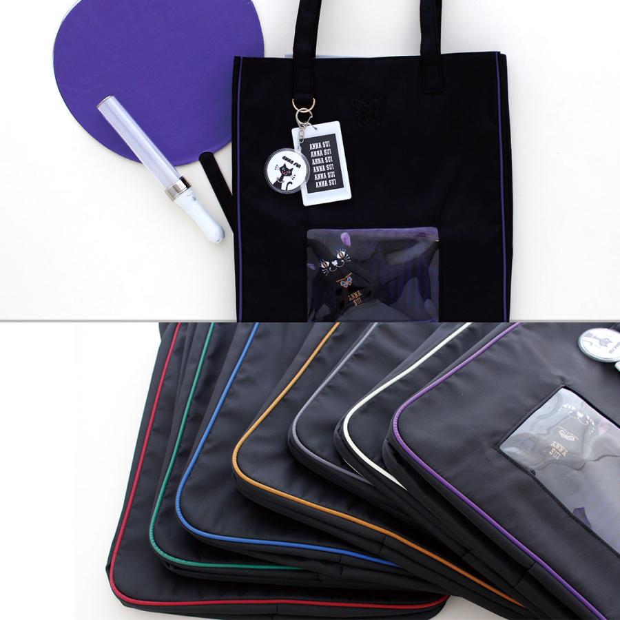 ANNA SUI アナ スイ 推し活 トートバッグ レッド : ハンカチーフ