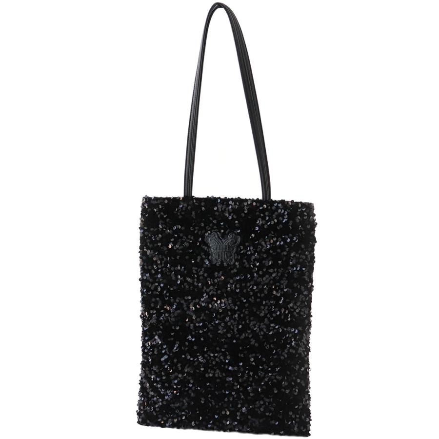 ANNA SUI（アナスイ） アナ スイ エコバッグ スパンコール ブラック