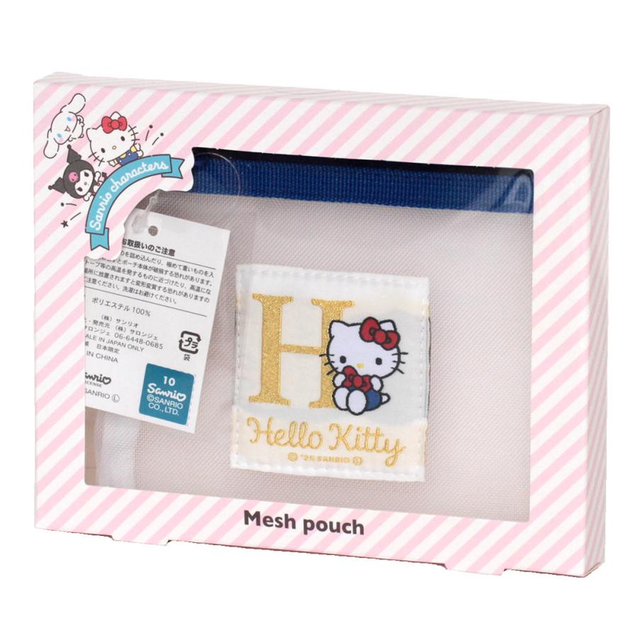 ハローキティ イニシャル ポーチ : ハンカチーフギャラリーYahoo!店