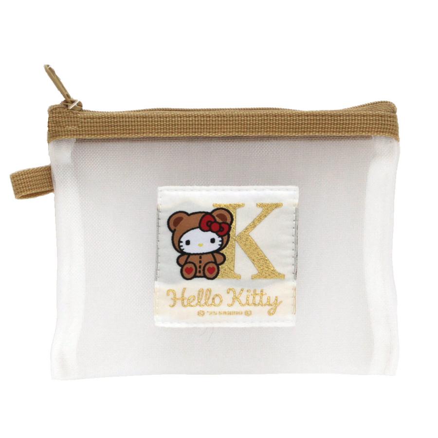 ハローキティ イニシャル ポーチ : ハンカチーフギャラリーYahoo!店