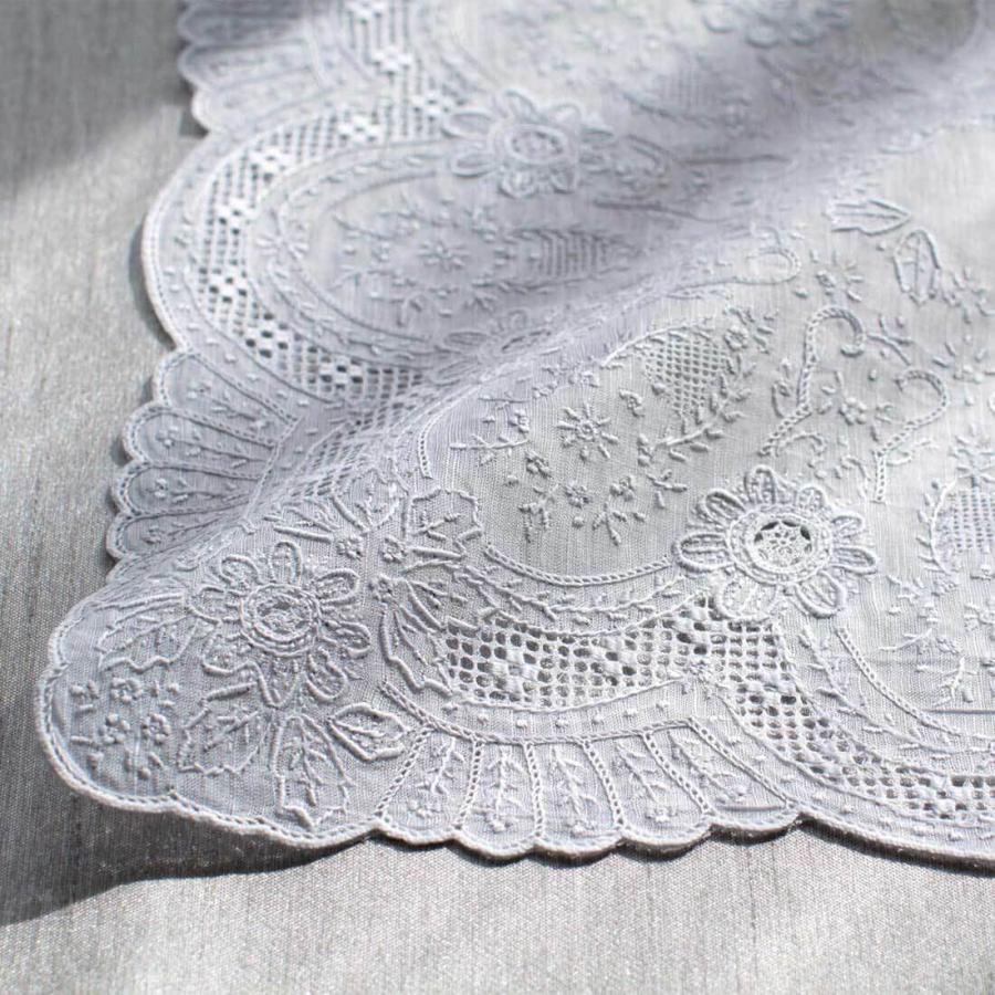 汕頭手刺繍 ハンカチ 7202 | ブライダル 結婚式 フォーマル