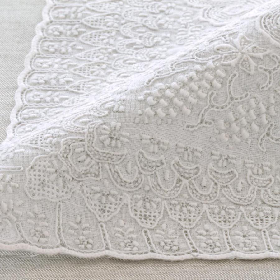 汕頭手刺繍 ハンカチ ヘリテージ 1593 | ブライダル 結婚式 フォーマル