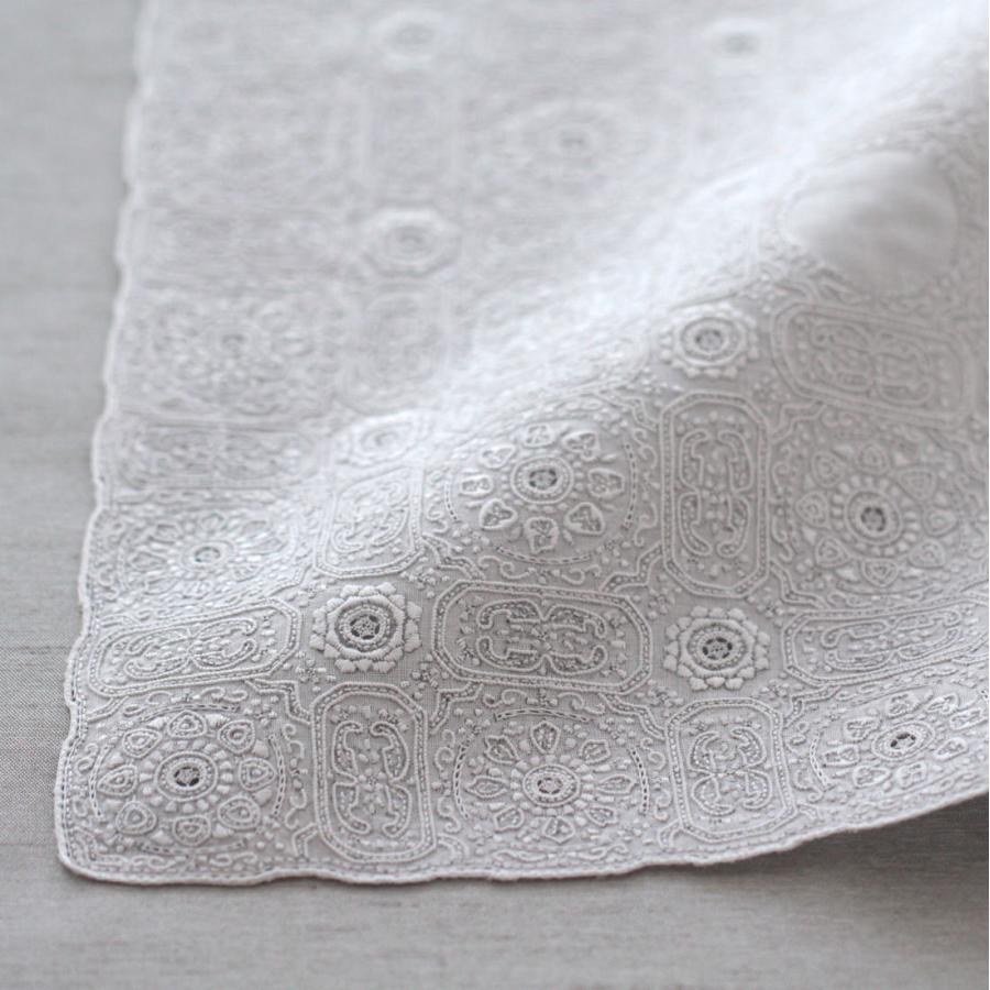 汕頭手刺繍ハンカチ