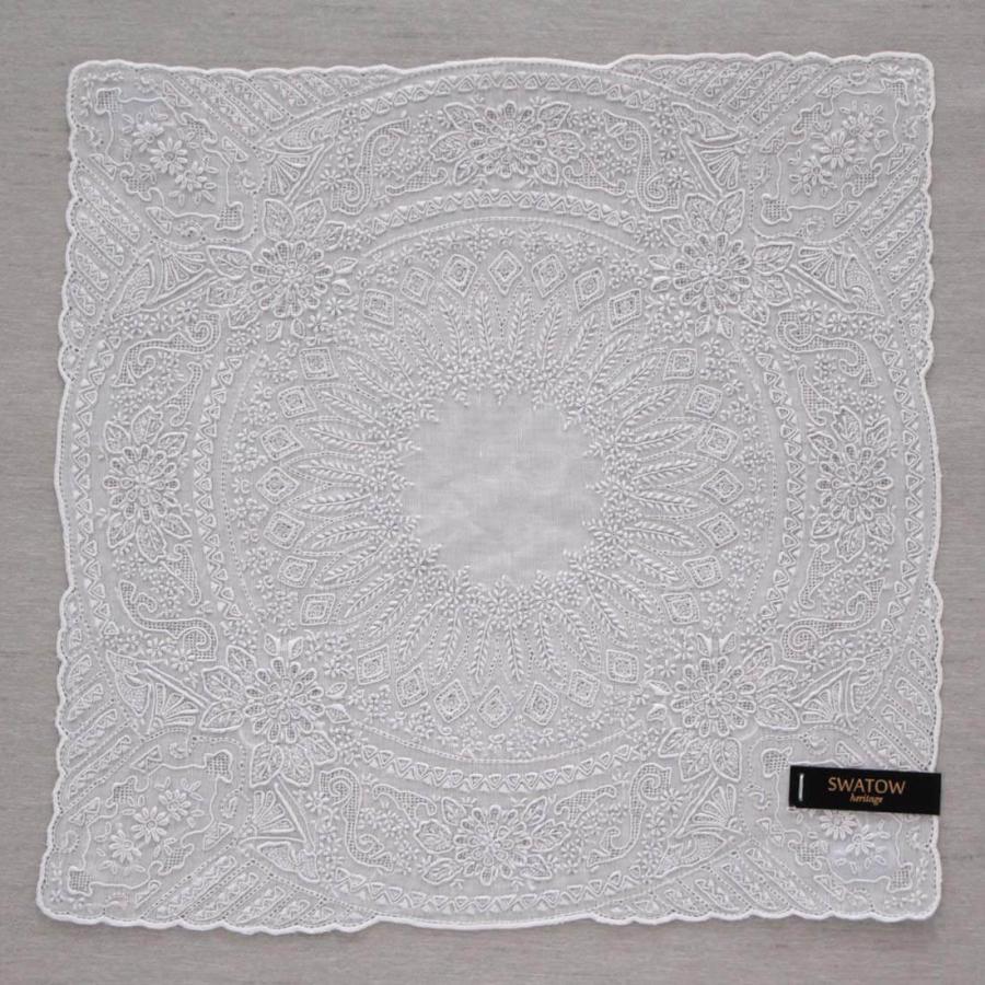 汕頭手刺繍 ハンカチ ヘリテージ 7506 | ブライダル 結婚式 フォーマル