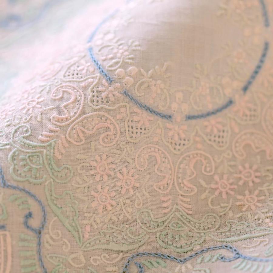 汕頭手刺繍 ハンカチ ヘリテージ 7509 : ハンカチーフギャラリーYahoo