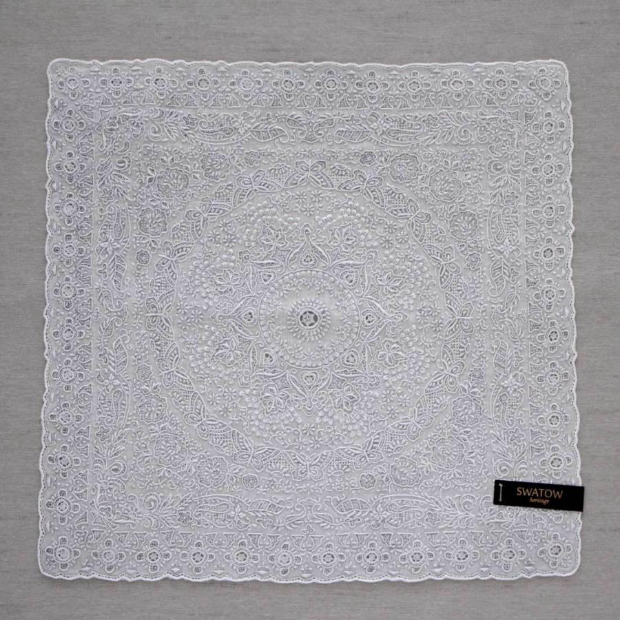 汕頭手刺繍 ハンカチ ヘリテージ : ハンカチーフギャラリーYahoo!店