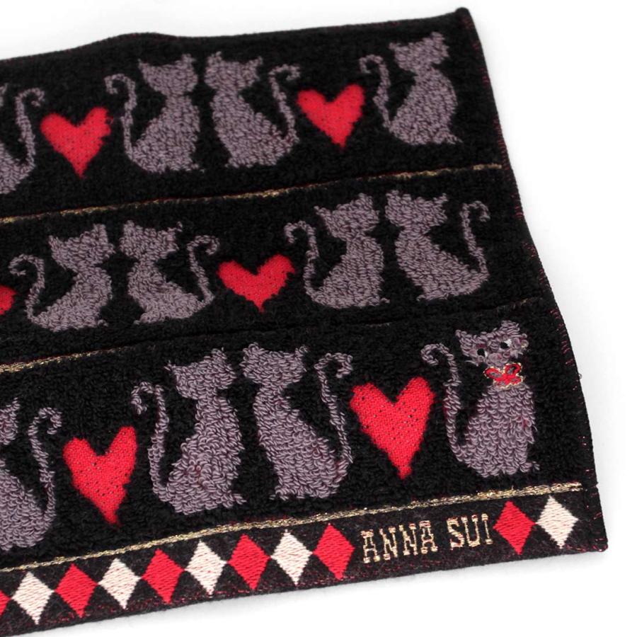 ANNA SUI（アナスイ） アナ スイ ミニ タオルハンカチ（20cm）キャット