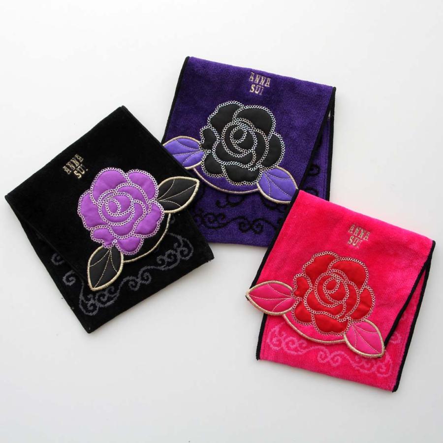 ANNA SUI（アナスイ） アナ スイ ポケットタオルハンカチ ローズ