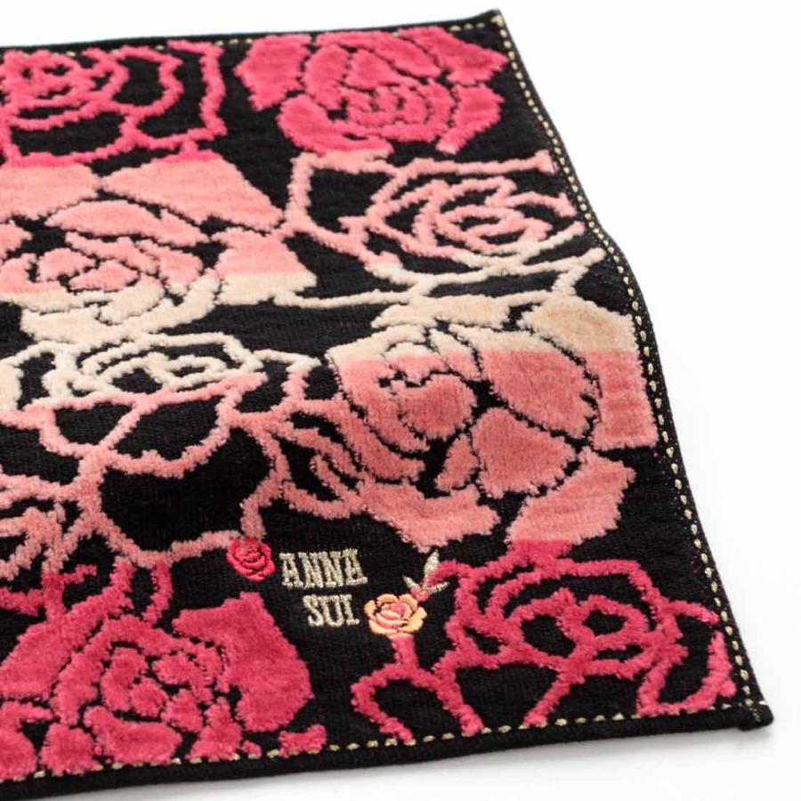 ANNA SUI（アナスイ） アナ スイ タオルハンカチ ローズ レッド