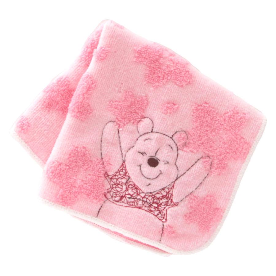 正規逆輸入品 ディズニー タオルハンカチ Sakura 2212 ピンク
