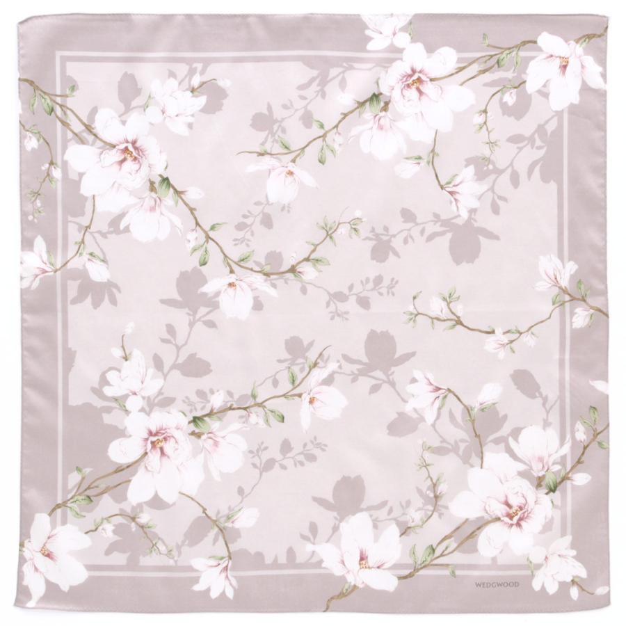 WEDGWOOD（ウェッジウッド） 爆買 プリントハンカチ マグノリア 0002