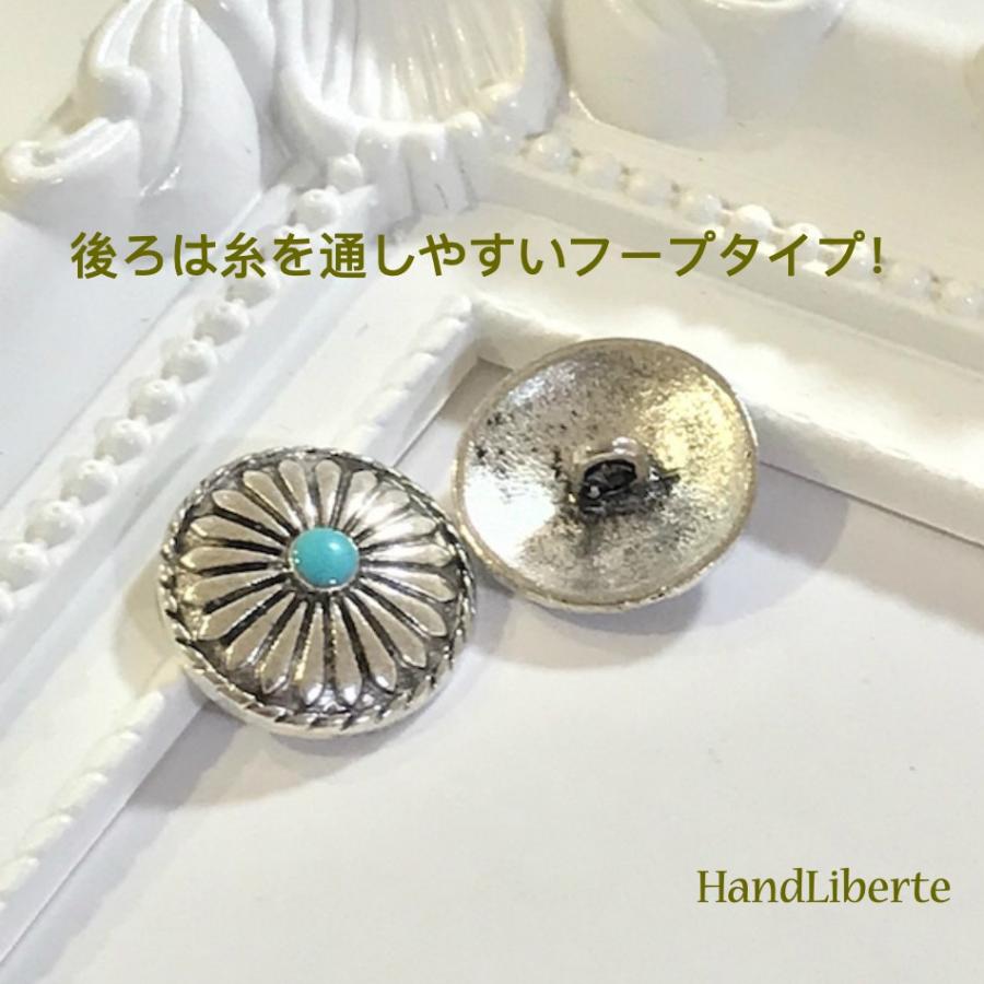 コンチョボタン コンチョ ボタン ヘアゴム アクセサリー ハンドメイド 手芸 手作り フラワー ラウンド ブルー レッド シルバー 18mm 1 8cm 1個 K19k23 Handliberte 通販 Yahoo ショッピング