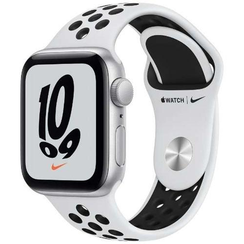 Apple Watch Nike SE GPSモデル 40mm MKQ23J/A (ピュアプラチナム 