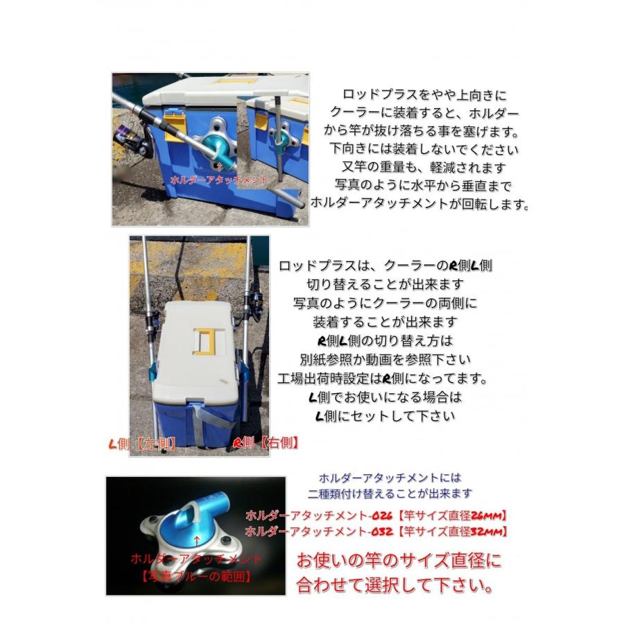 ロッドホルダー ロッドプラス032 回転式竿受け ルアー釣り等用 グリップの太さも考慮して サイズ確認後ご購入をおすすめします Ad006 32 Handmade Ads 通販 Yahoo ショッピング