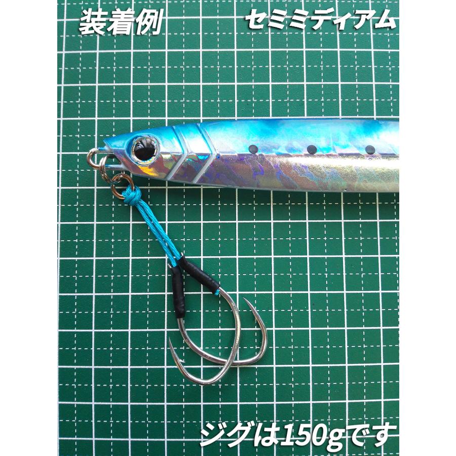 アシストフック ファイアフック4 0 ダブル ツイン ライトジギング スロージギング Pe仕様 4組セット Fire40 Tk9pesp010 フック工房モリシタ 通販 Yahoo ショッピング
