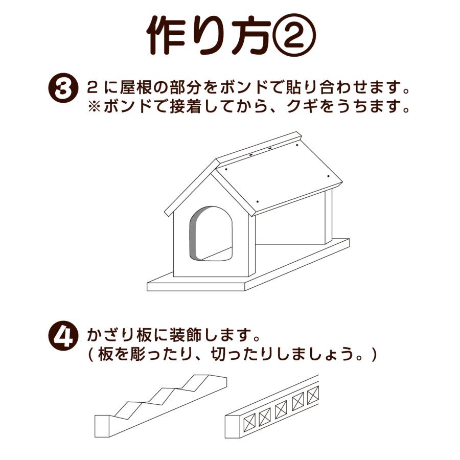たのつく 野鳥工作キットB エサ台 鳥の巣箱 屋外 エサ台 工作キット