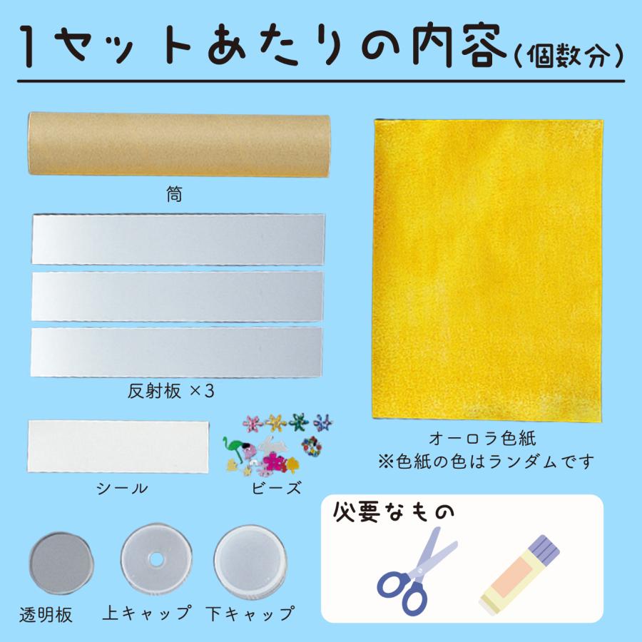 たのつく 万華鏡 キット デラックスまんげきょうづくり 手作り 工作