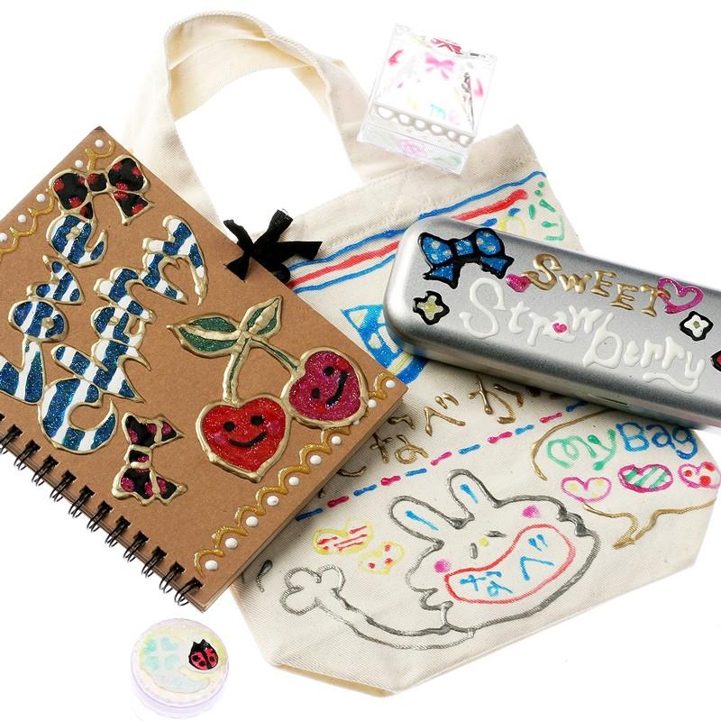 デコレーションペン エスピエ 6色セット 夏休み 工作キット 低学年 高学年 小学校 画材 かわいい サクラ デコペン つけペン 洗える 78 867 夏休み冬休み手作り工作宅配便 通販 Yahoo ショッピング