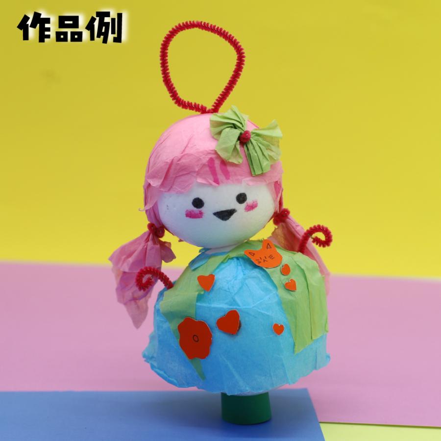 工作キット カラフルゆきだるま クリスマス 雪だるま 冬 発泡球 簡単