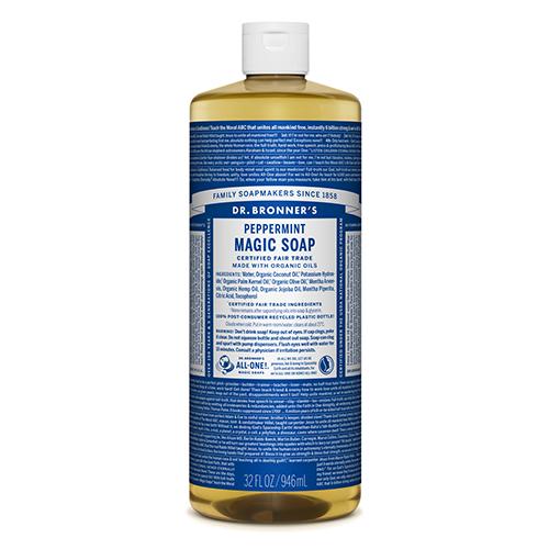 ドクターブロナー（DR.BRONNER’S）　マジックソープ　ペパーミント　L　946mL ハンズ | 