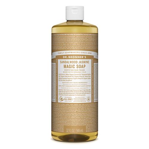 ドクターブロナー マジックソープ 946mI ４本　サンダルウッド ドクターブロナー（DR.BRONNER'S） マジックソープ サンダルウッド