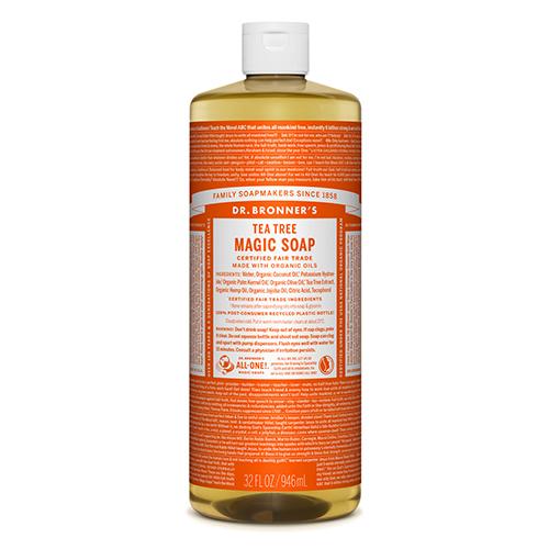 ドクターブロナー（DR.BRONNER’S）　マジックソープ　ティートゥリー　L　946mL ハンズ | 