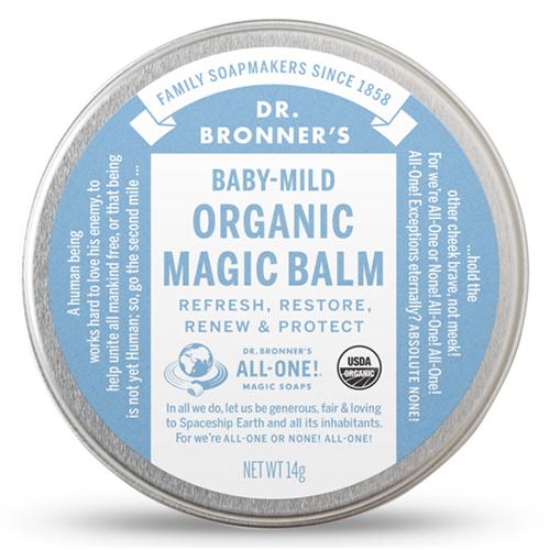 ドクターブロナー（DR.BRONNER’S）　オーガニックバーム　ベビーマイルド　14g ハンズ | 