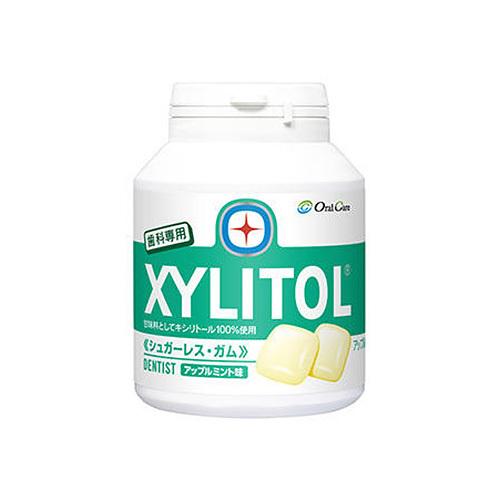 オーラルケア（Oral Care） キシリトール100％ガム ボトル アップル
