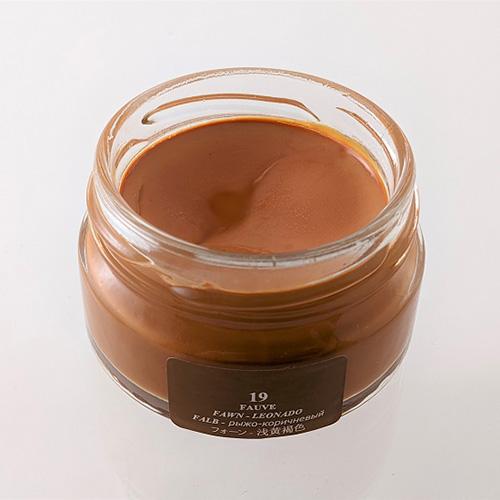 サフィール ビーズワックス ファインクリーム 50mL フォーン│レザー