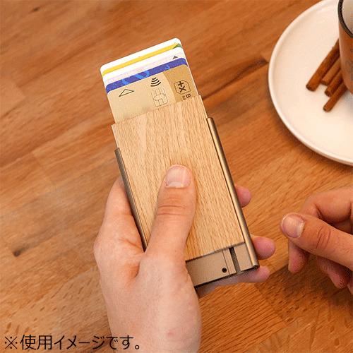 OGON（オゴン）　スライダーカードケース　ブラウン ハンズ |  | 03