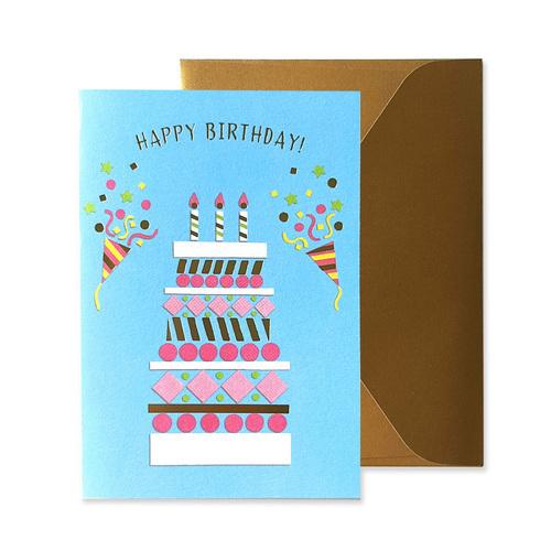 リュリュ イラストバースデーカード Ibc 04 クラッカ ケ キ カード ポストカード バースデー 誕生日カード 東急ハンズ 東急ハンズ Paypayモール店 通販 Paypayモール