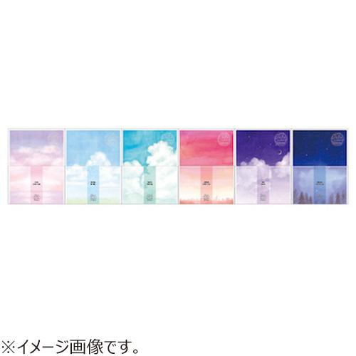 【正規品】RYURYU　文具セット　(クリアファイル、シール、レターセット等) リュリュ（RYU-RYU） レターセット 空時間の手紙 SOLS−01 夜明けの海