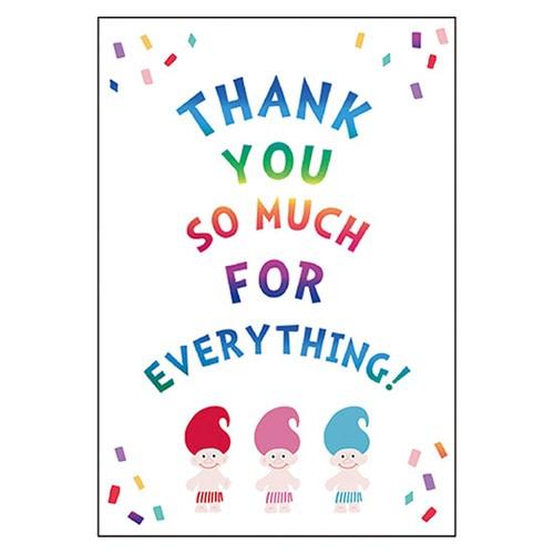 グリーティングライフ ハッピードールサンキューカード Mm 355 イエロー ペーパーアイテム ウェディングアイテム 席札 サンキューカード 東急ハン 東急ハンズ Paypayモール店 通販 Paypayモール