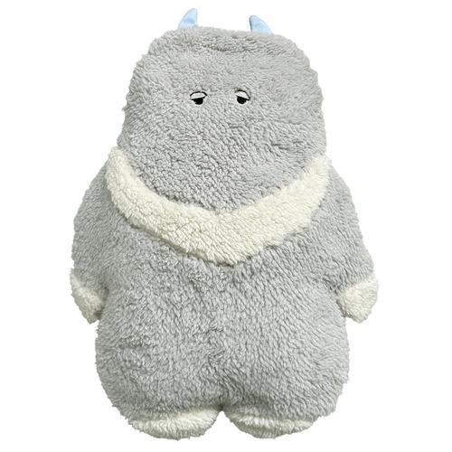 グロリア jou jou lier FURRY ブランケット inぬいぐるみ グレー